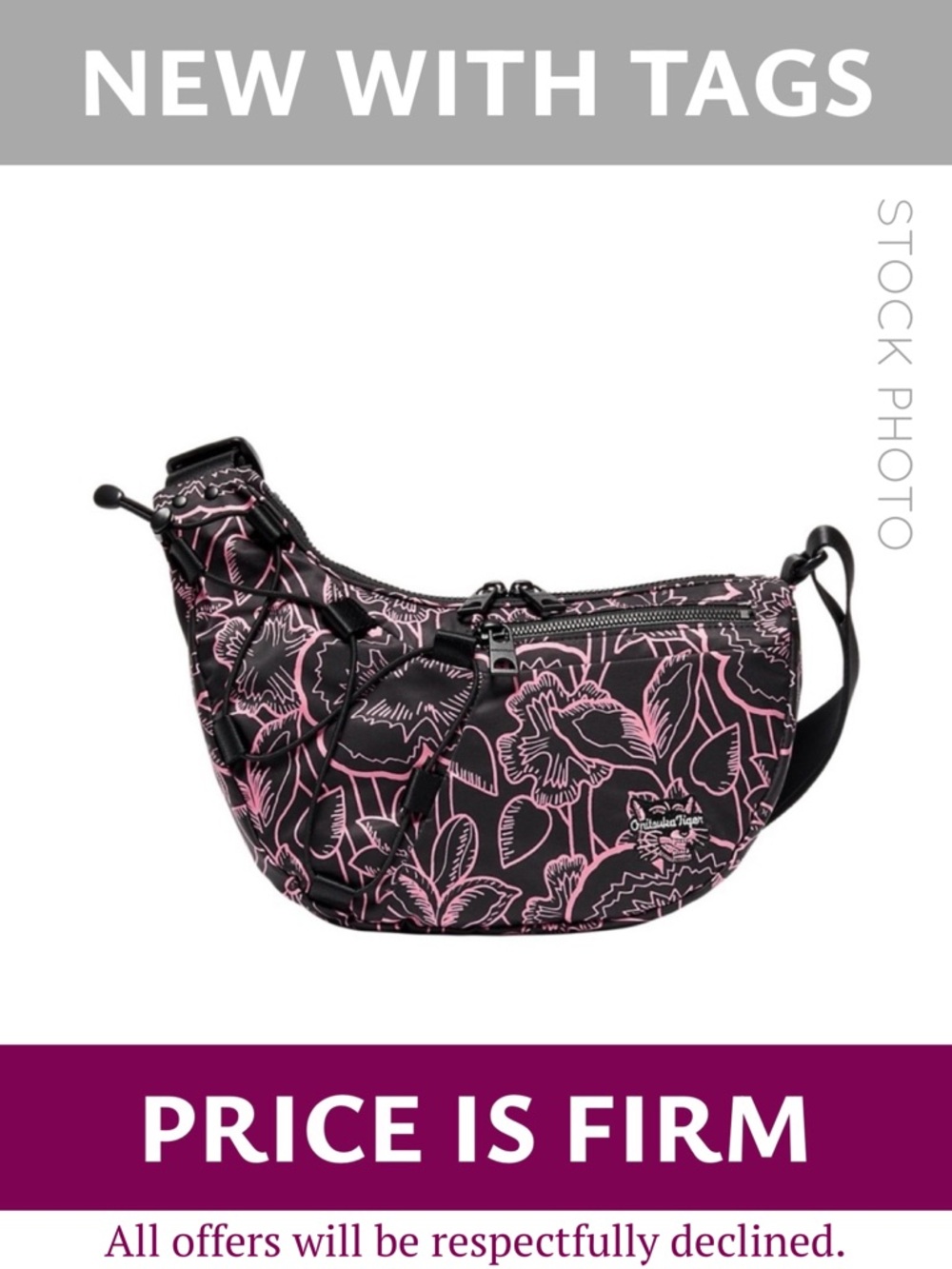 Onitsuka Tiger Printed Small Messenger Bag